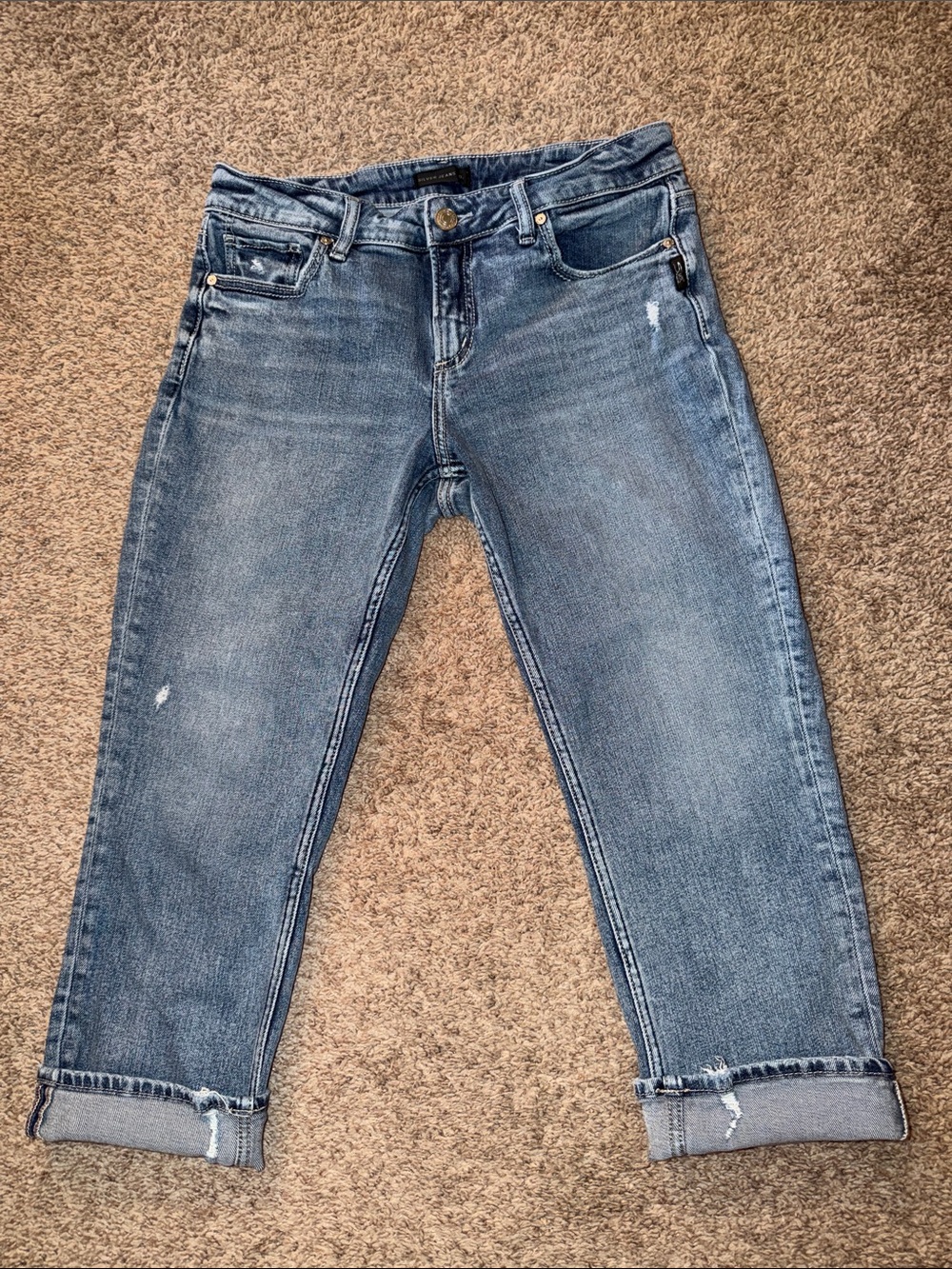 Silver Jeans Elyse Capri size 29